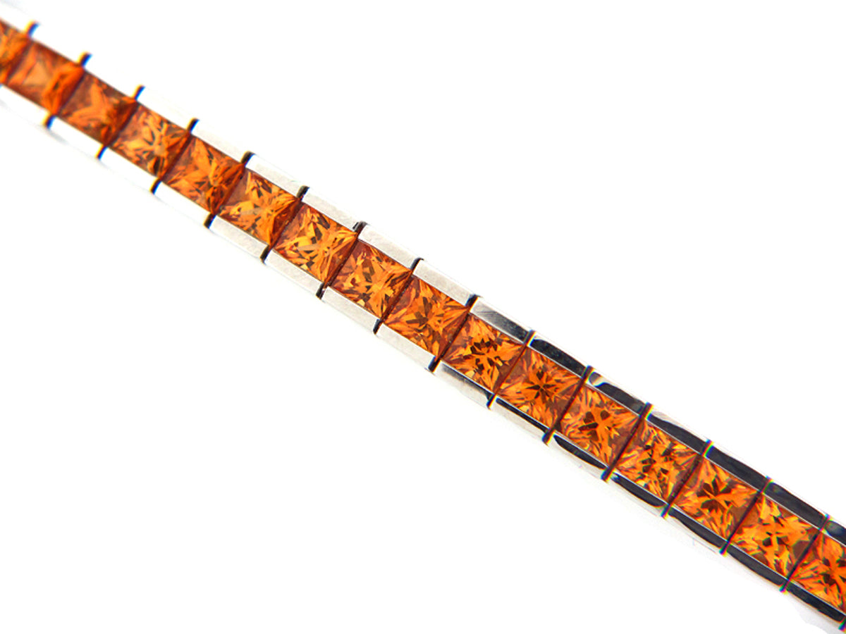 SPESSARTITE GARNET BRACELET
