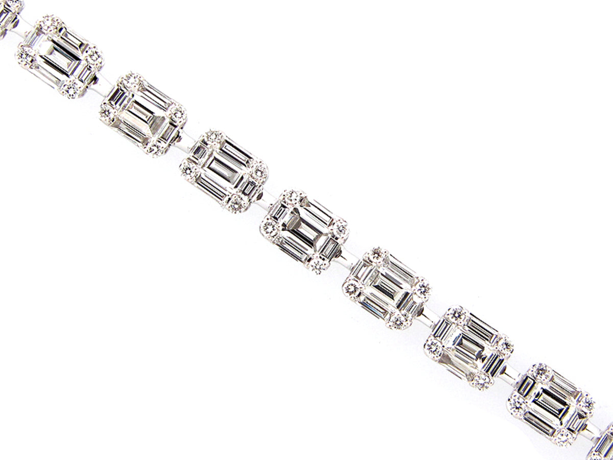 Diamond Bracelet, 18kw (N)