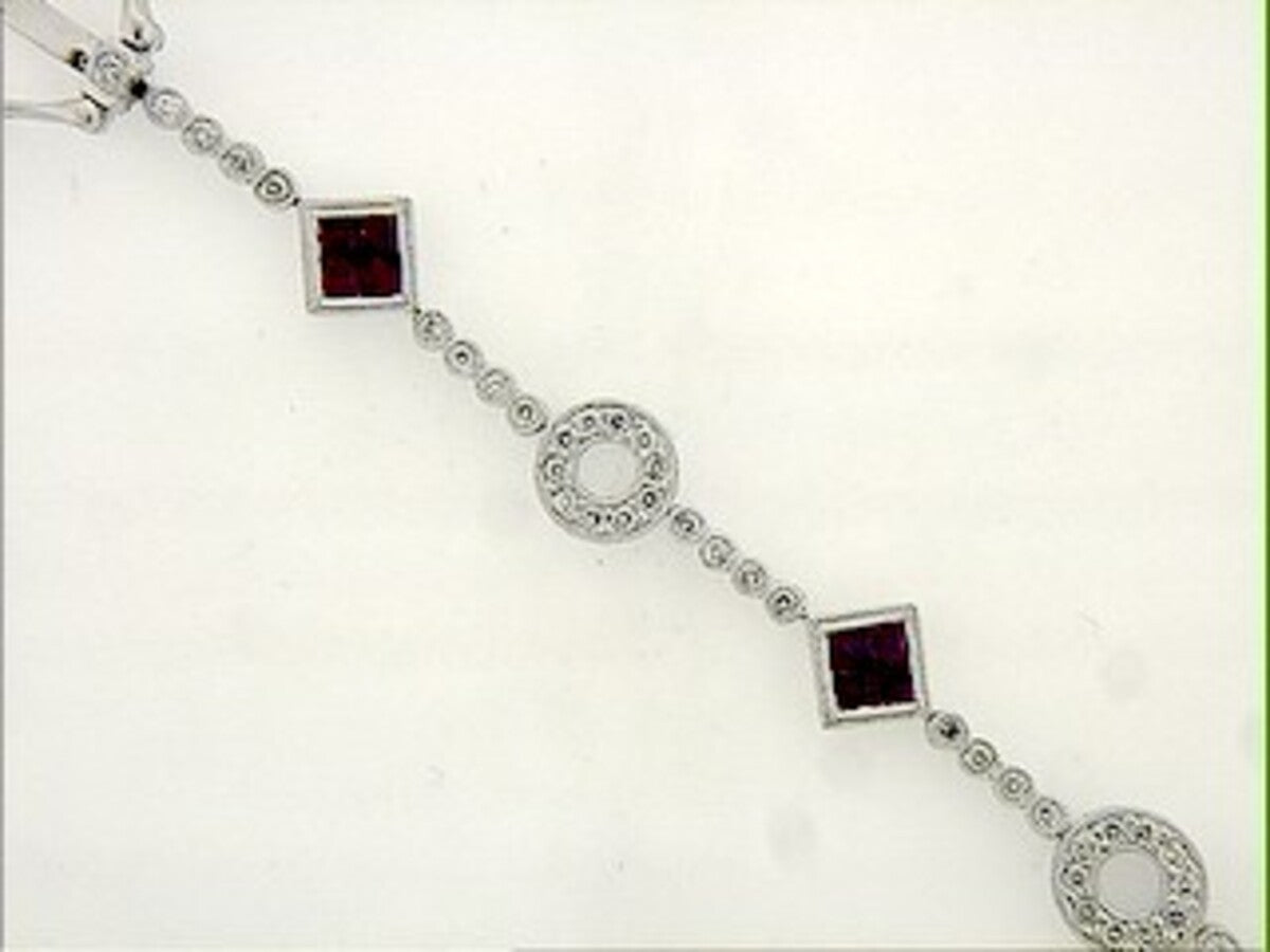RUBY & DIAMOND BRACELET