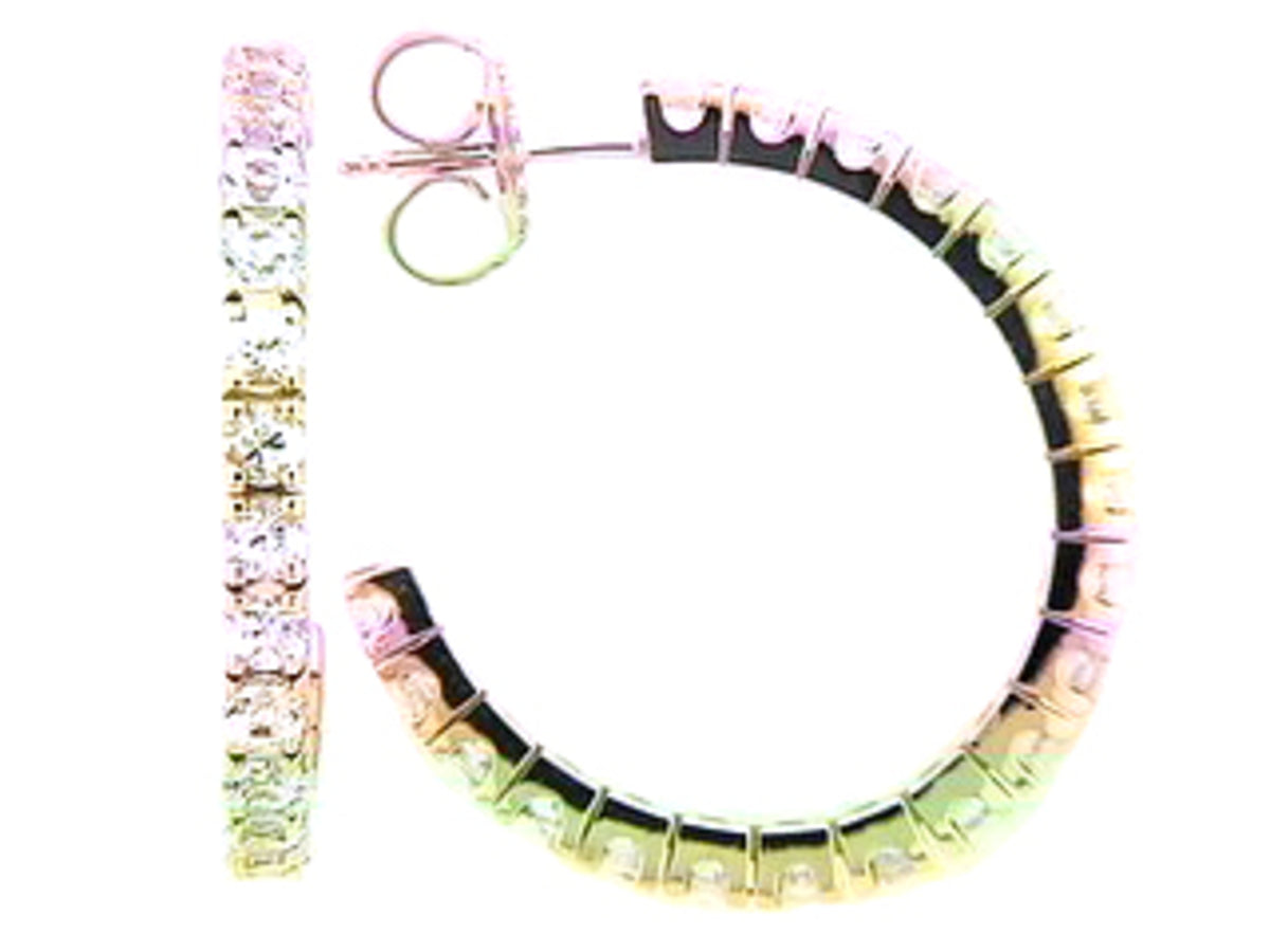 WHITE SAPPHIRE EARRING