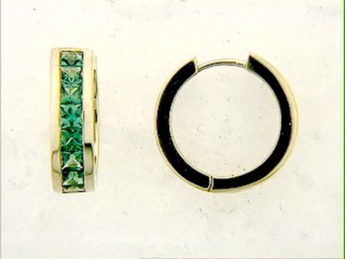 TSAVORITE EARRING