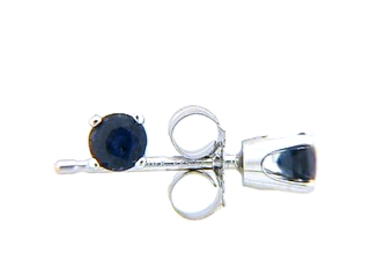 SAPPHIRE STUD EARRING