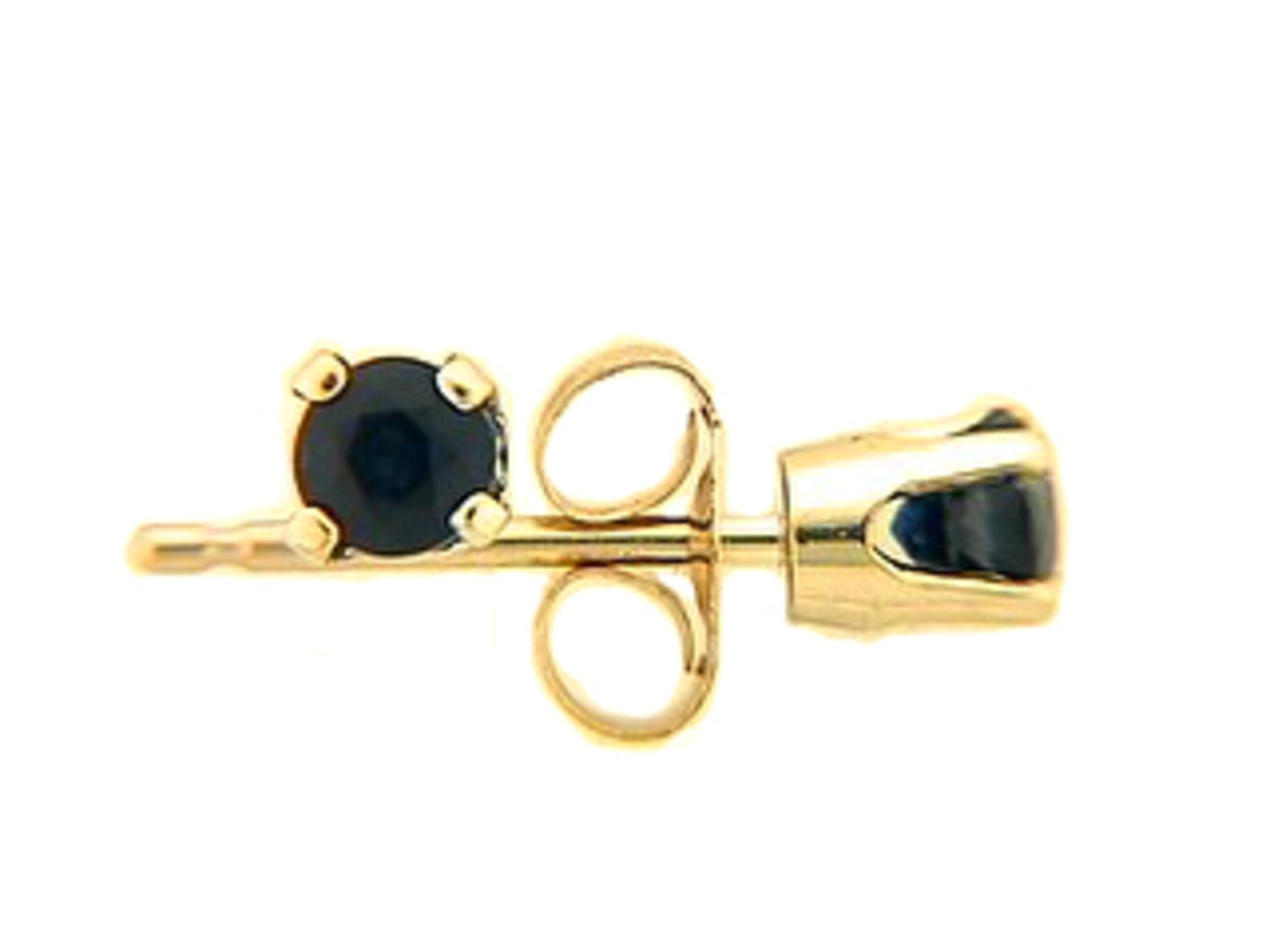 SAPPHIRE STUD EARRING