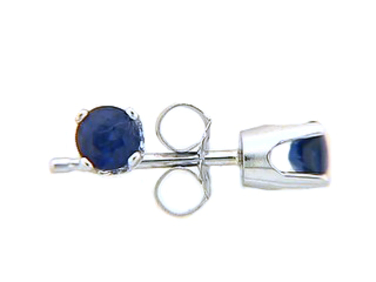 SAPPHIRE STUD EARRING