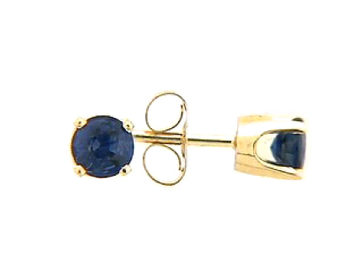 SAPPHIRE STUD EARRING