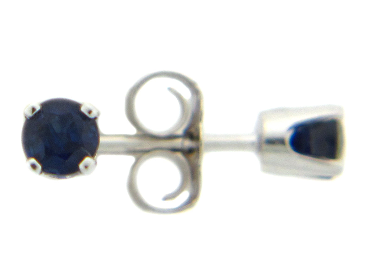 SAPPHIRE STUD EARRING
