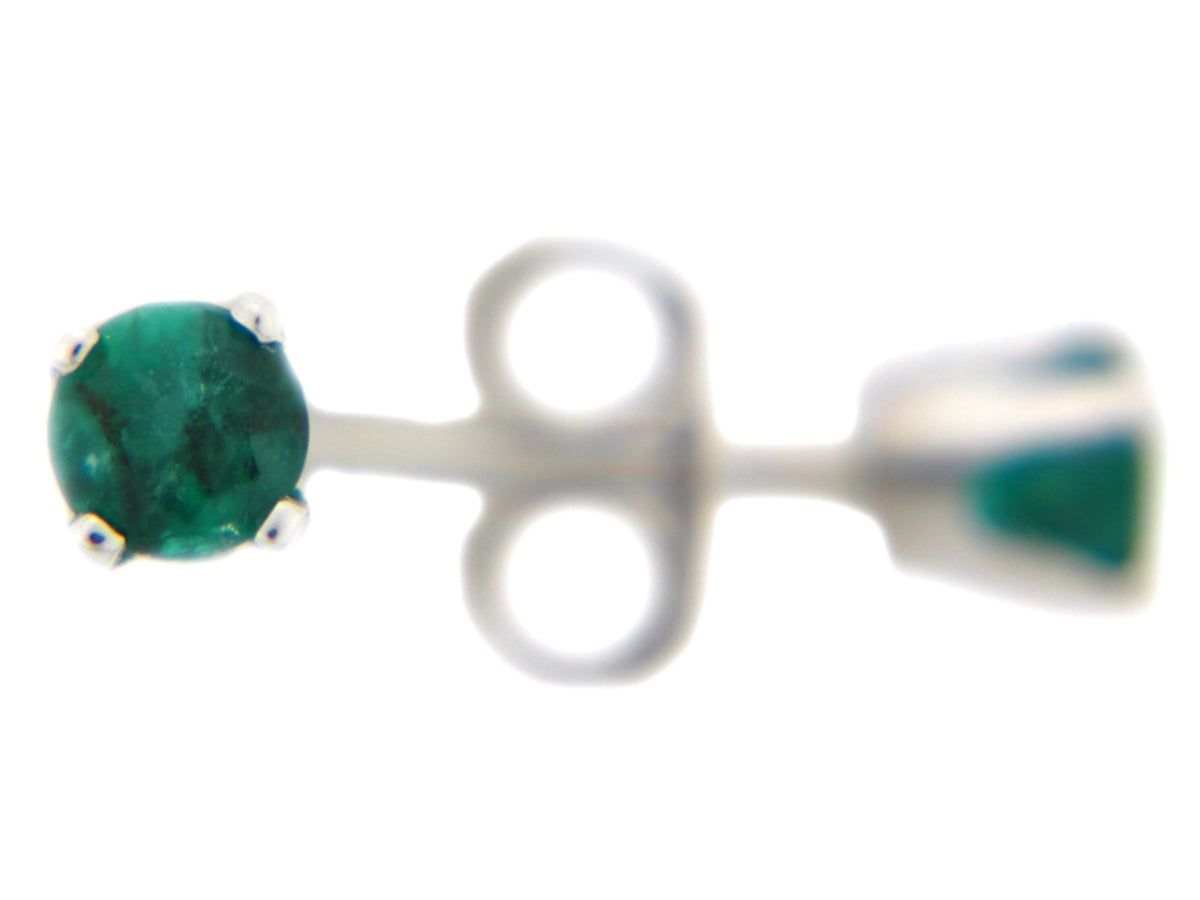 EMERALD STUD EARRING