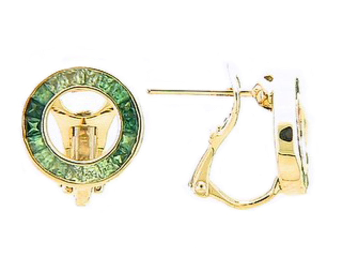TSAVORITE EARRING