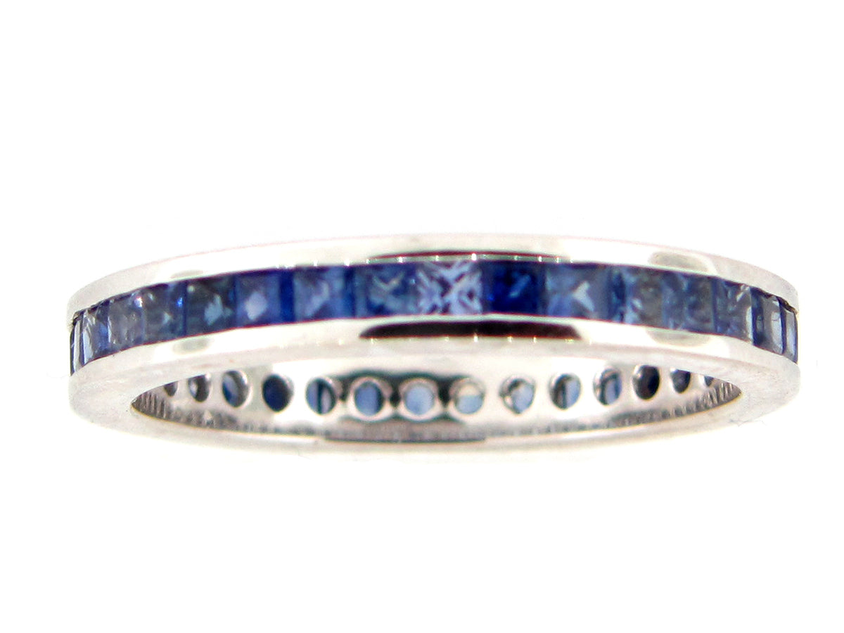 SAPPHIRE ETERNITY RING