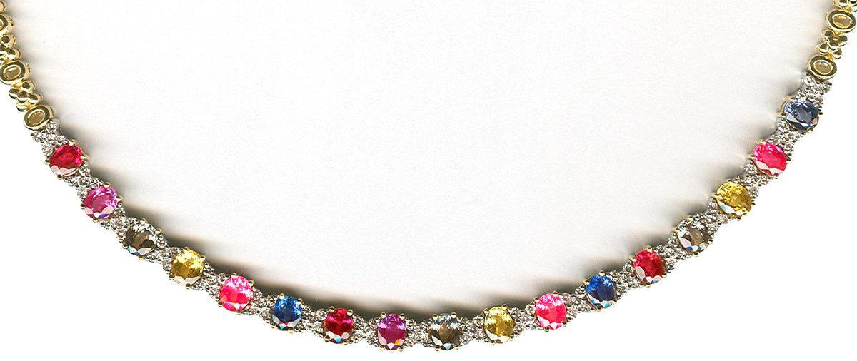 F/C SA & DI NECK.18KT (H/U)