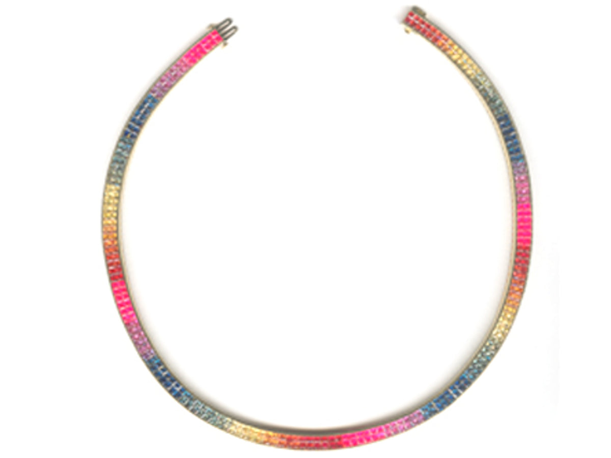 F/C SAPPHIRE NECKLACE