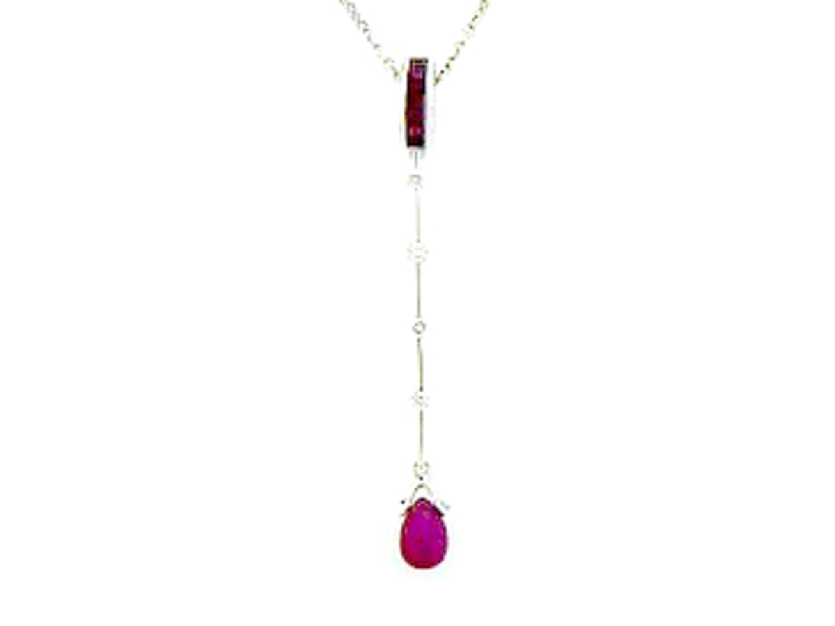 RUBY & DIAMOND PENDANT