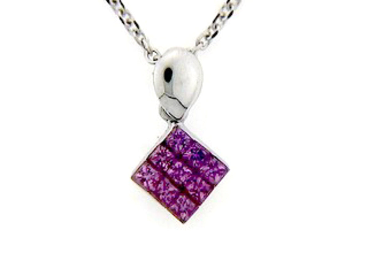 PINK SAPPHIRE PENDANT