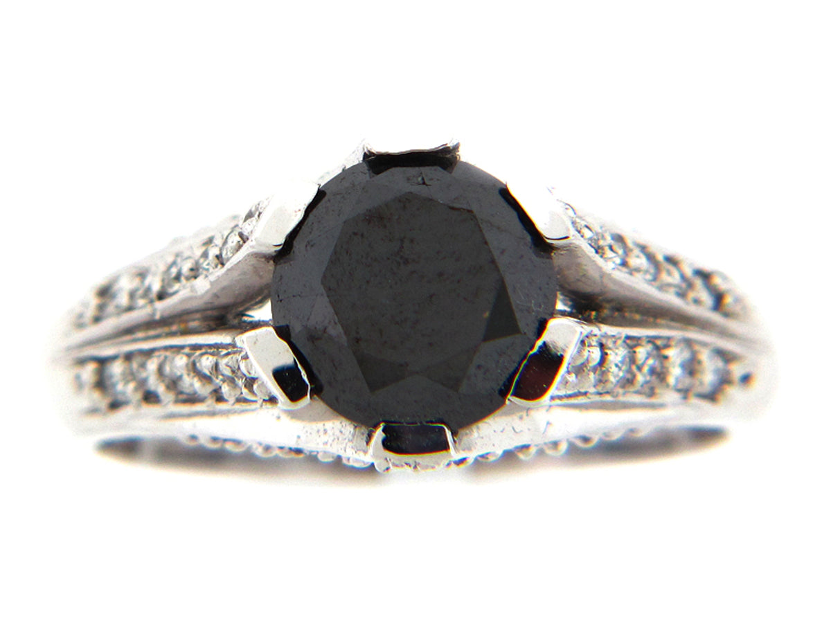 BLK & WHITE DI RING,14KW(R/N),CENTER=1.99