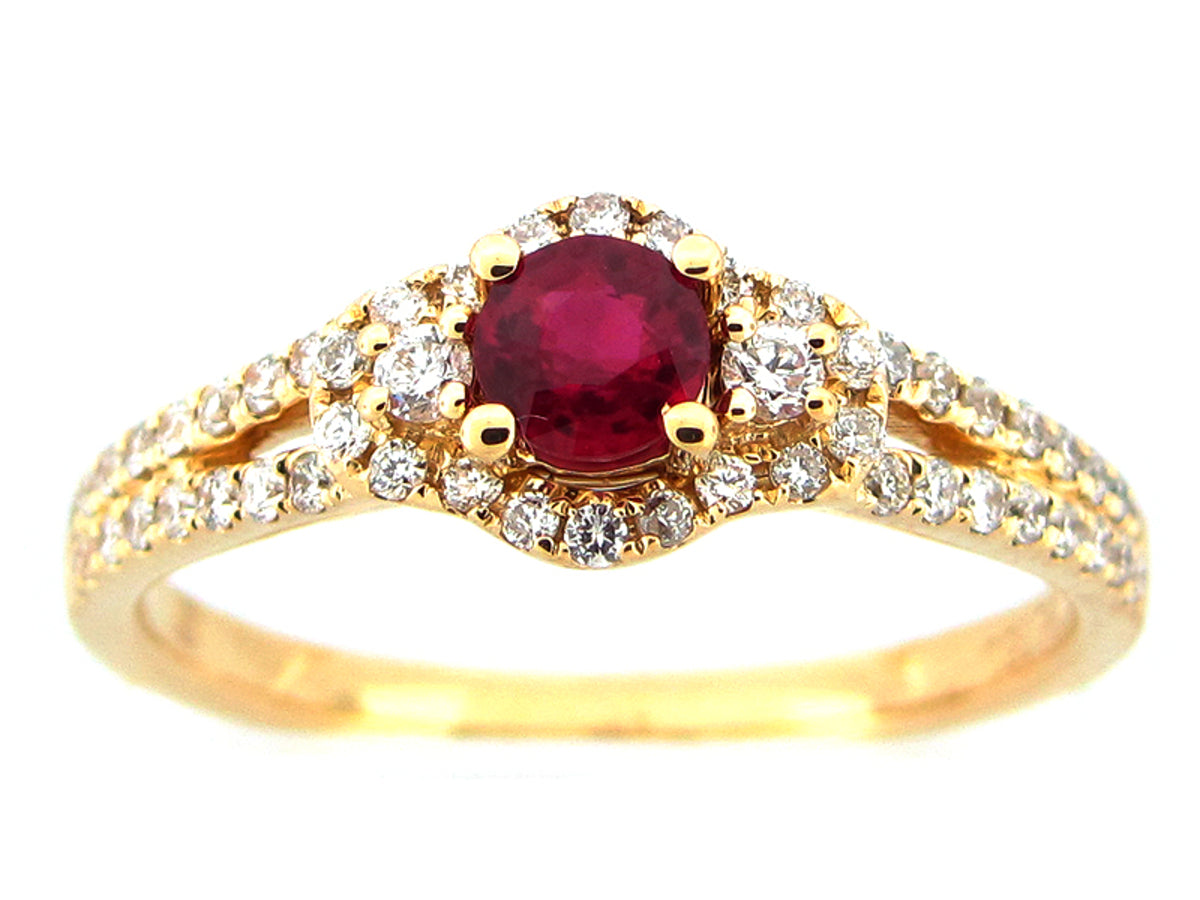 RUBY & DIAMOND RING