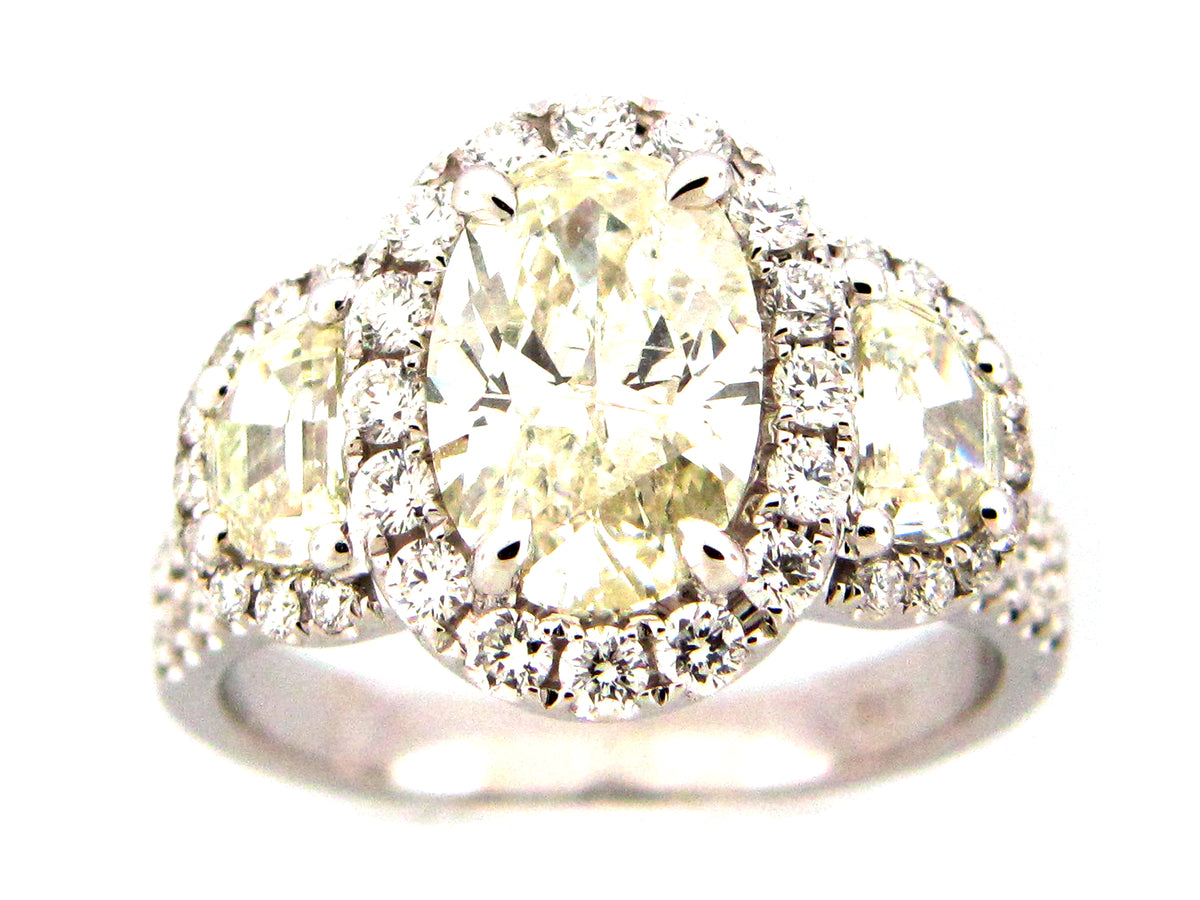 DIAMOND RING, 18KW (N)