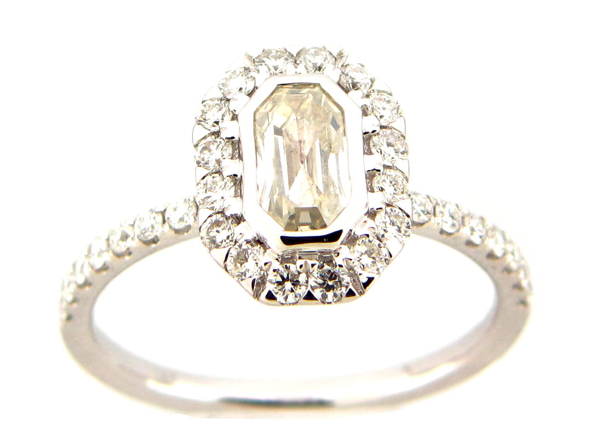 DIAMOND RING, 18KW (N)