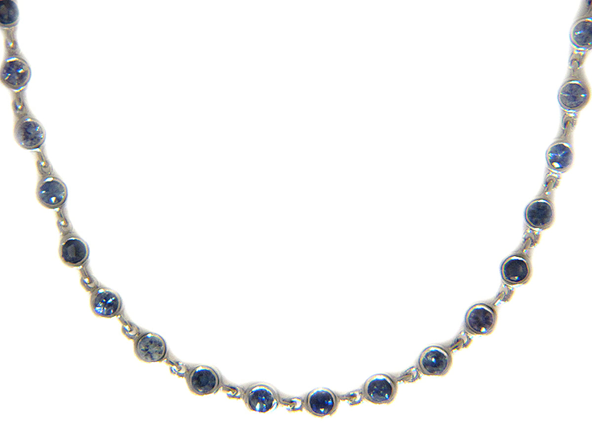 Sapphire Chain, 32"