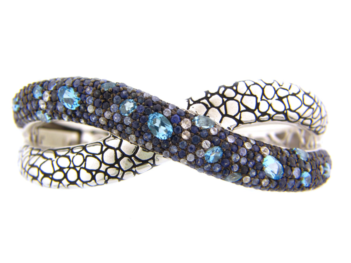 SAPPHIRE/BLUE TOPAZ BANG