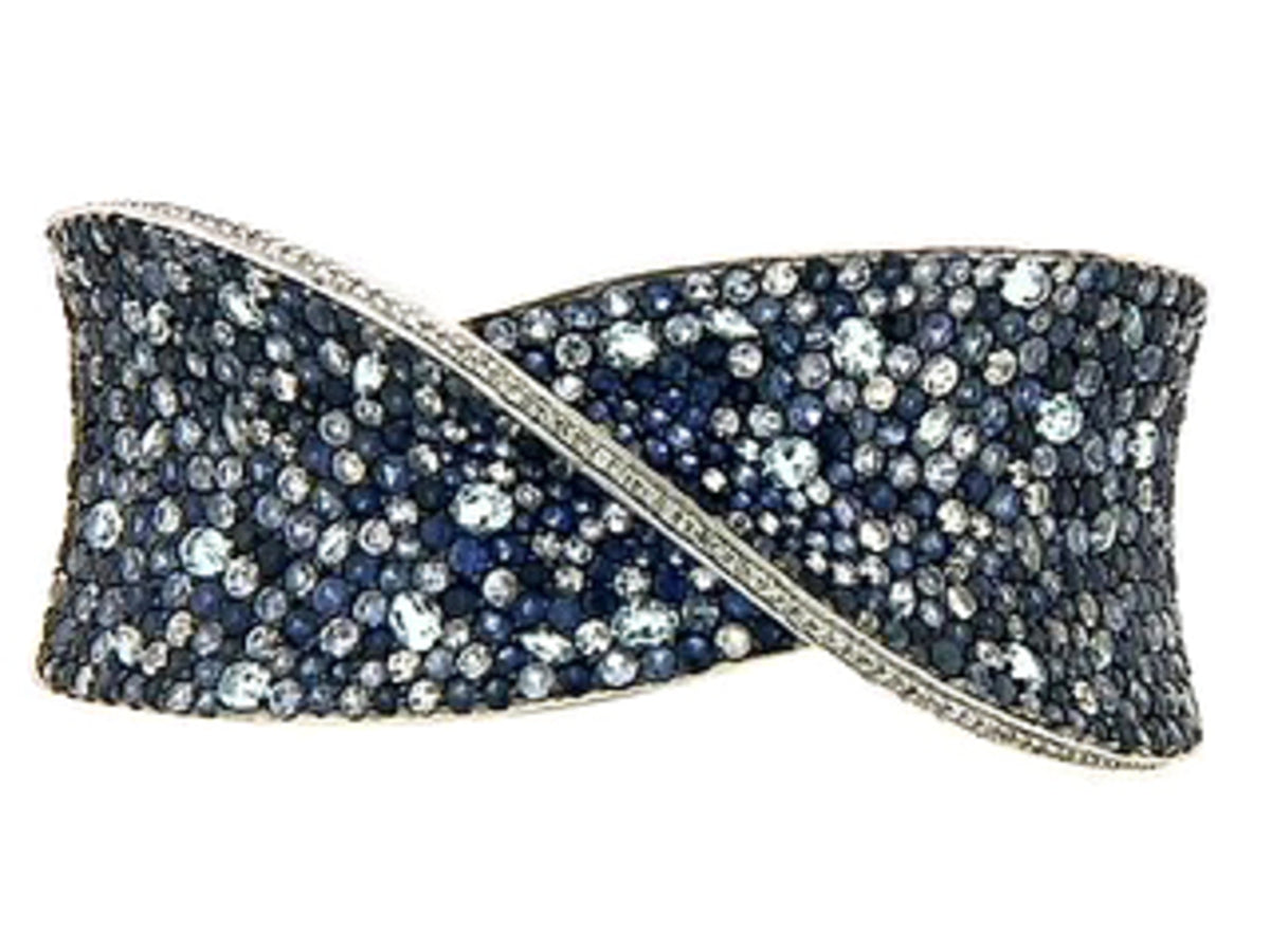 SAPPHIRE/BLUE TOPAZ & DI BANG