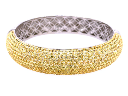 YELLOW SAPPHIRE BANGLE