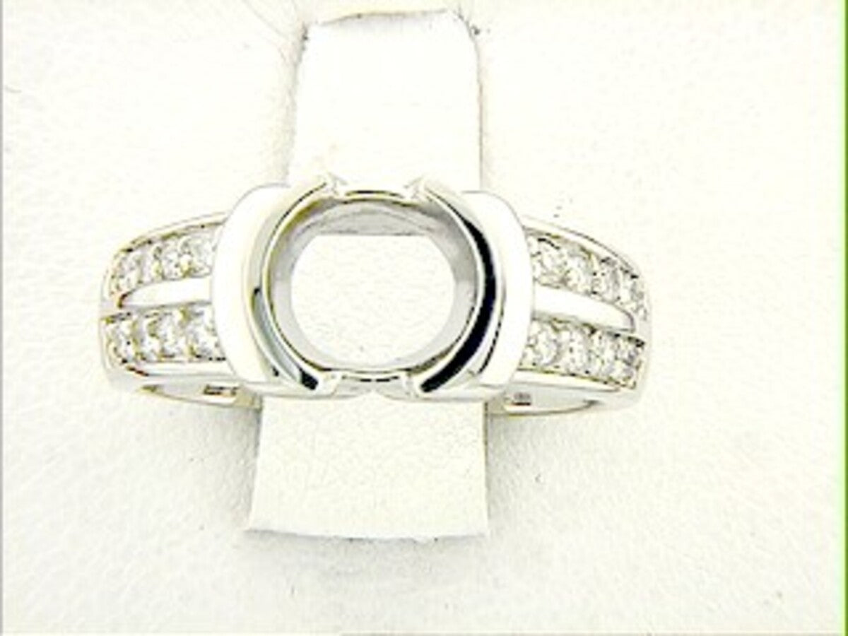 DIAMOND SEMI MOUNT RING