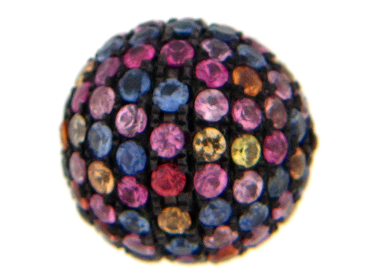 RAINBOW SAPPHIRE PENDANT, SILVER (E/U)