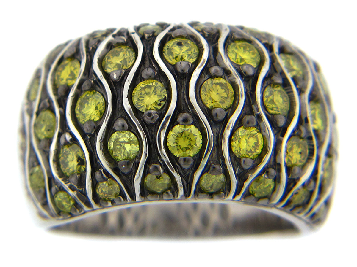 IRR. YELLOW DIAMOND RING