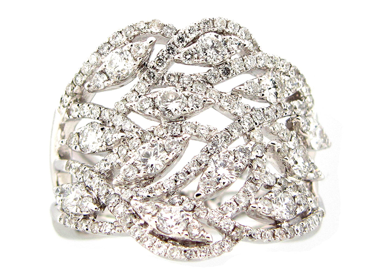 DIAMOND RING, 18KW (N)