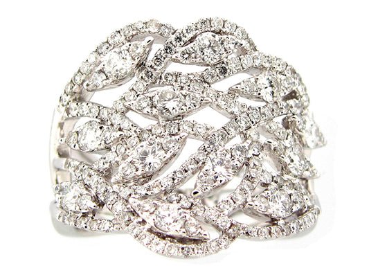 DIAMOND RING, 18KW (N)