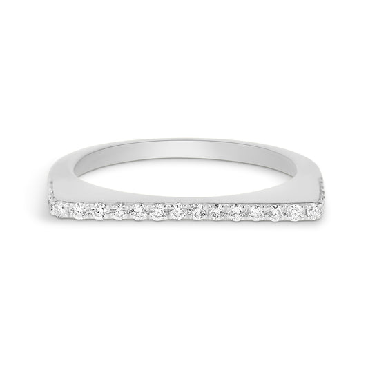 Diamond Square Stackable Band