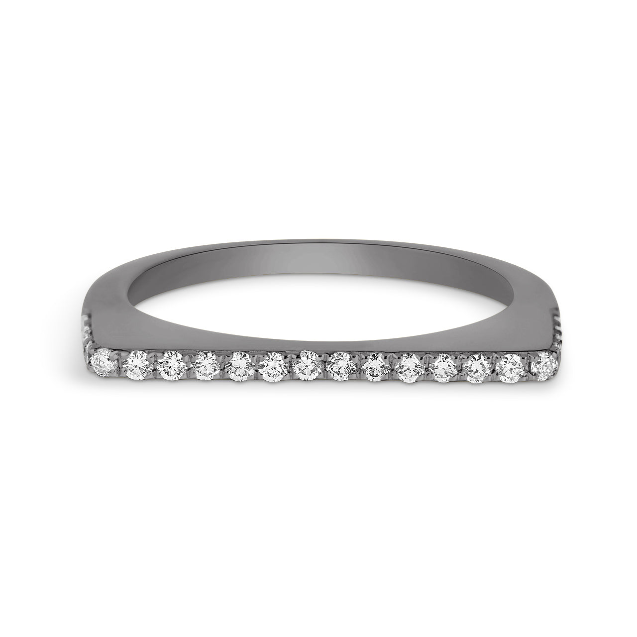 Diamond Square Stackable Band