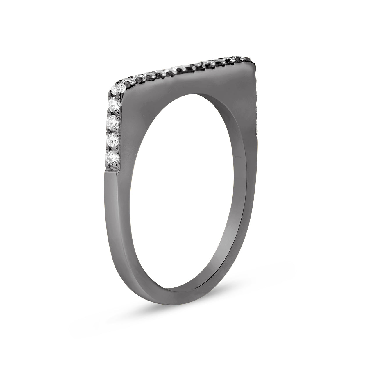 Diamond Square Stackable Band