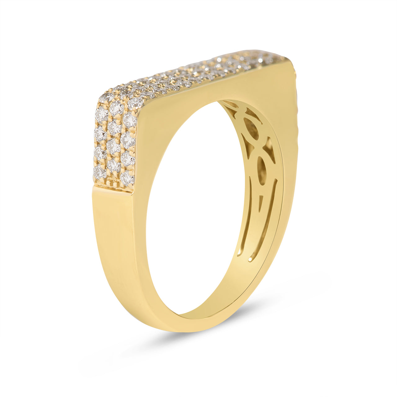 Diamond Square Ring
