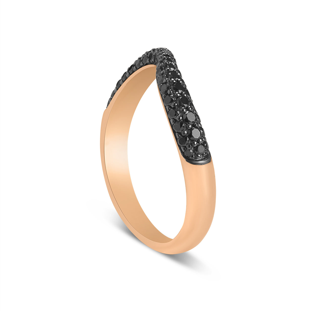Black Diamond Wavy Band