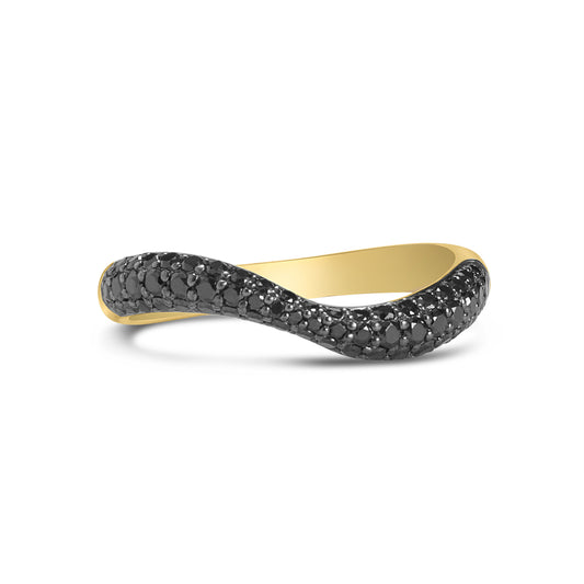 Black Diamond Wavy Band