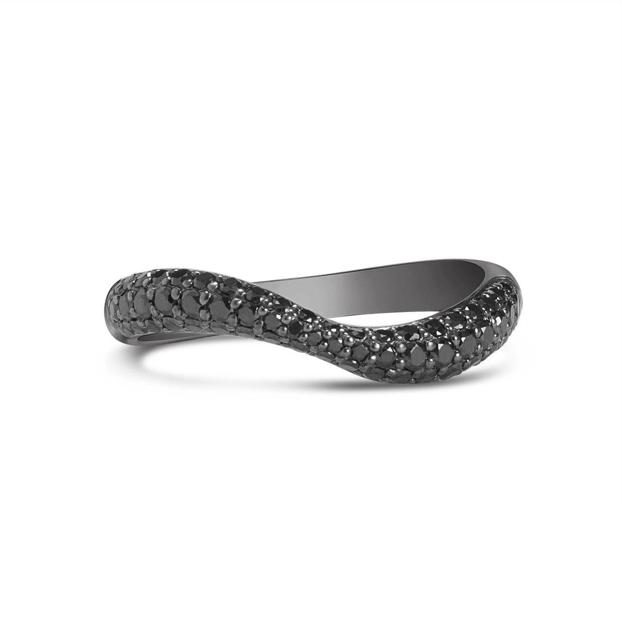 Black Diamond Wavy Band