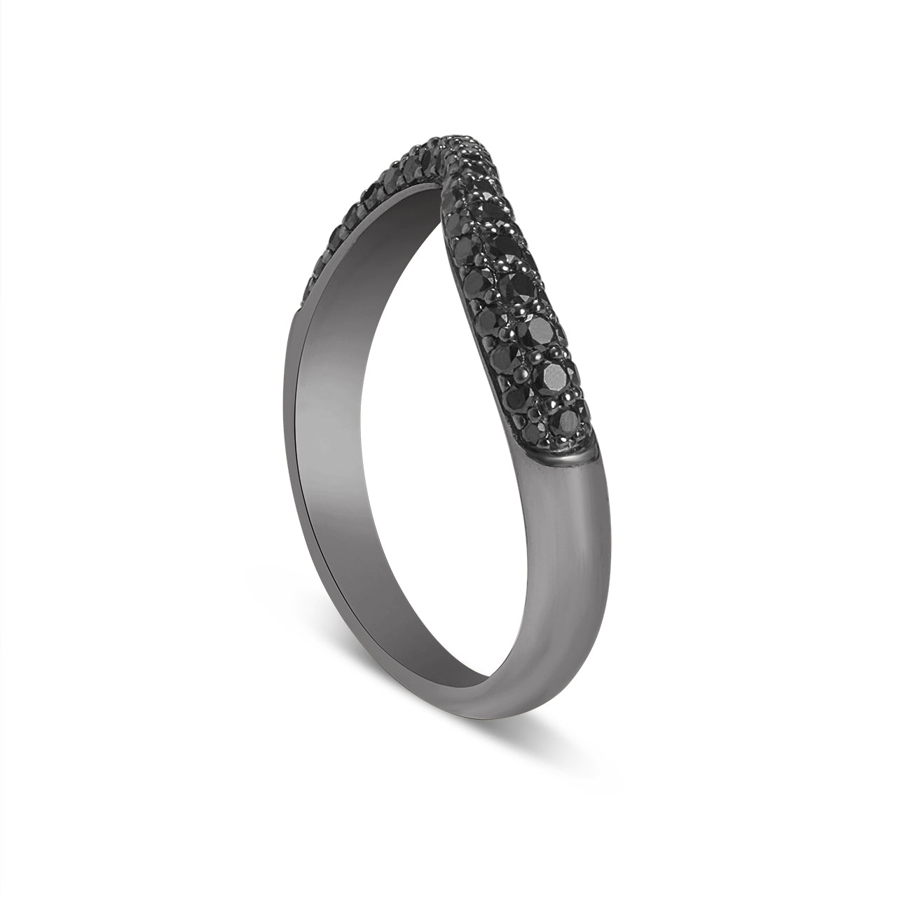 Black Diamond Wavy Band