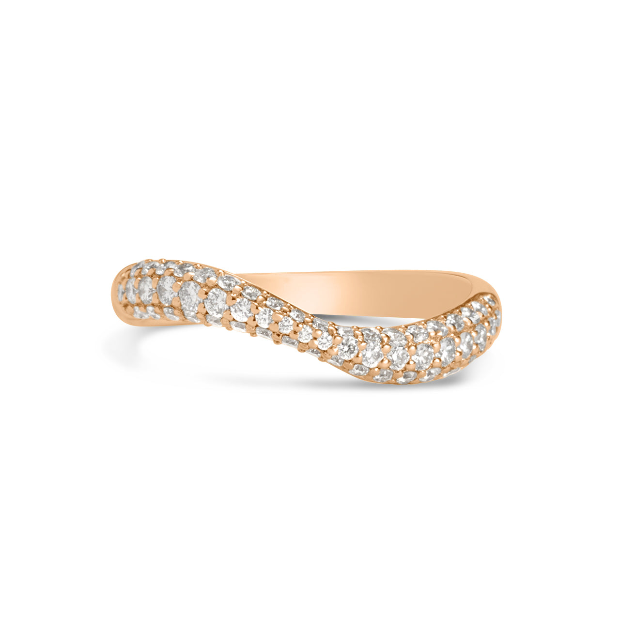 Diamond Wavy Band
