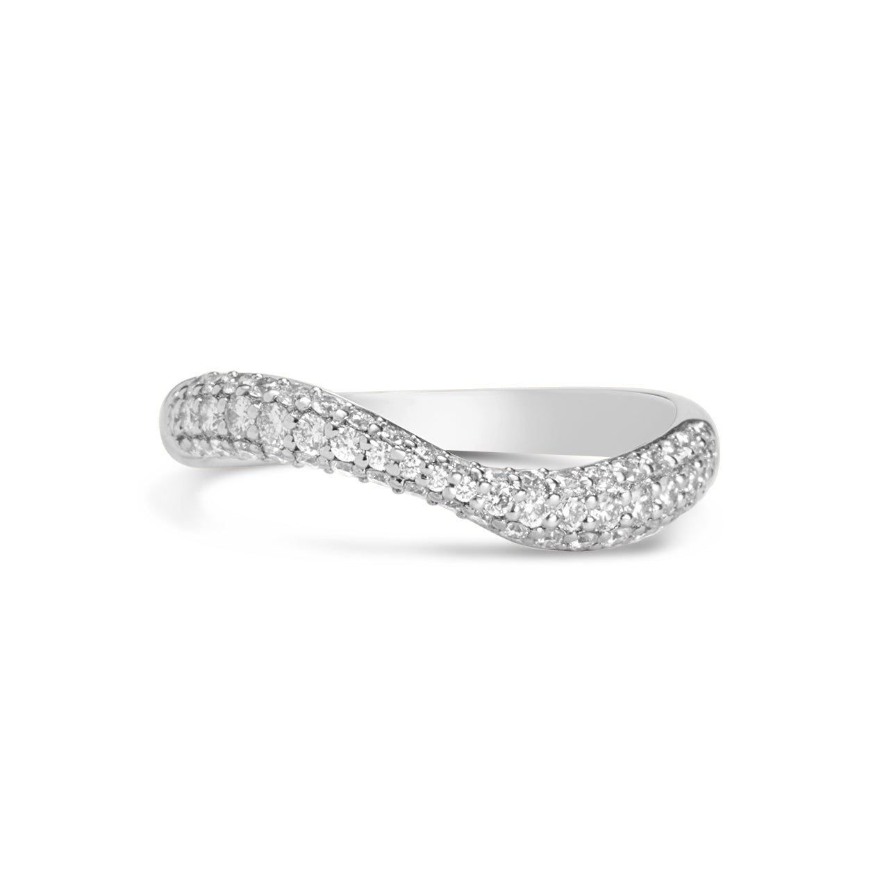Diamond Wavy Band