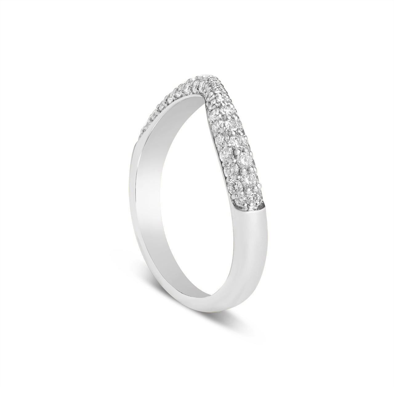 Diamond Wavy Band