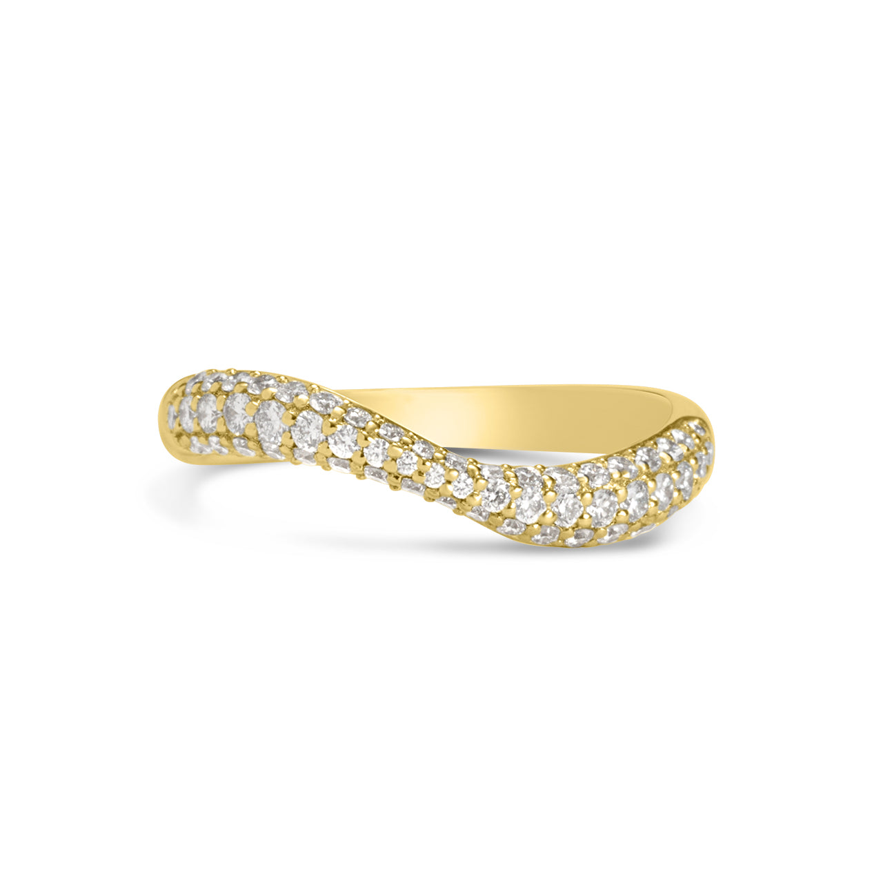 Diamond Wavy Band