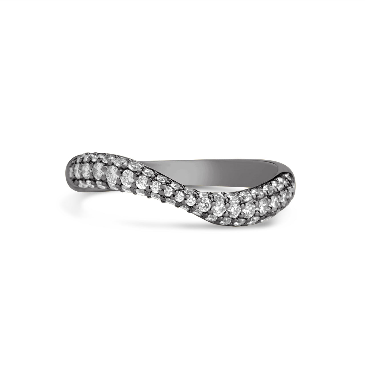Diamond Wavy Band