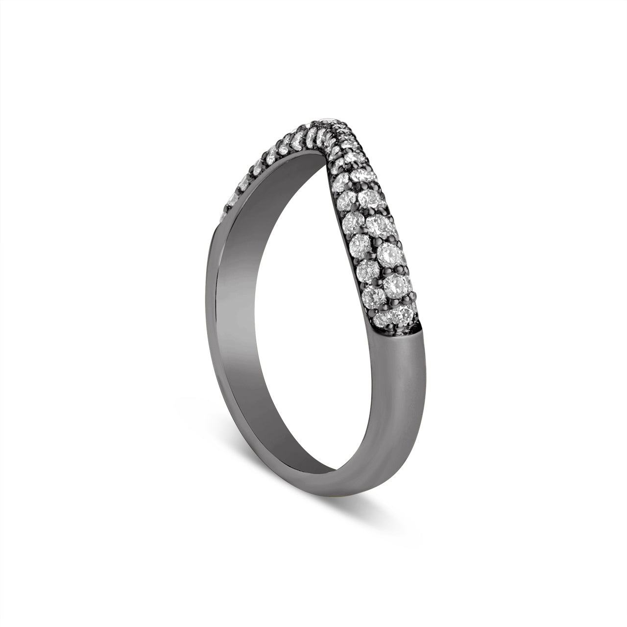 Diamond Wavy Band