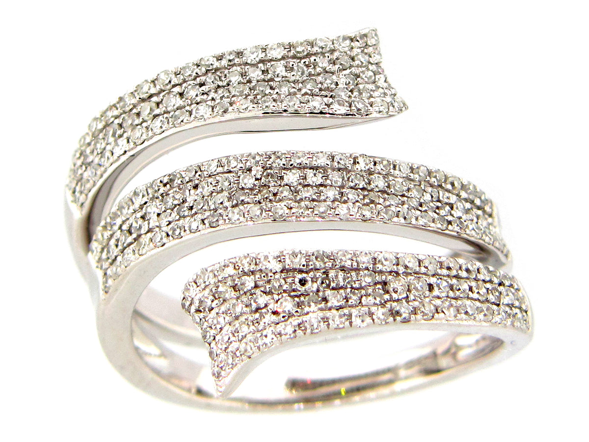DIAMOND RING, 14KW (N)