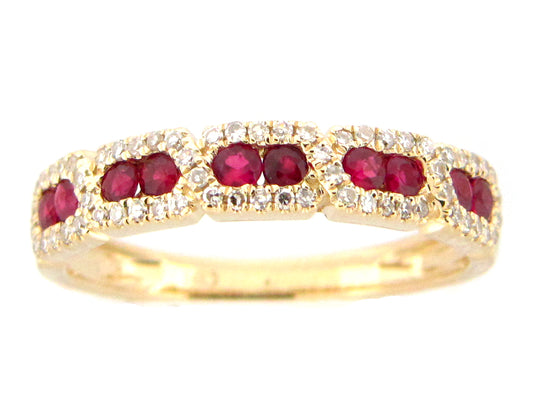 RUBY & DIAMOND RING