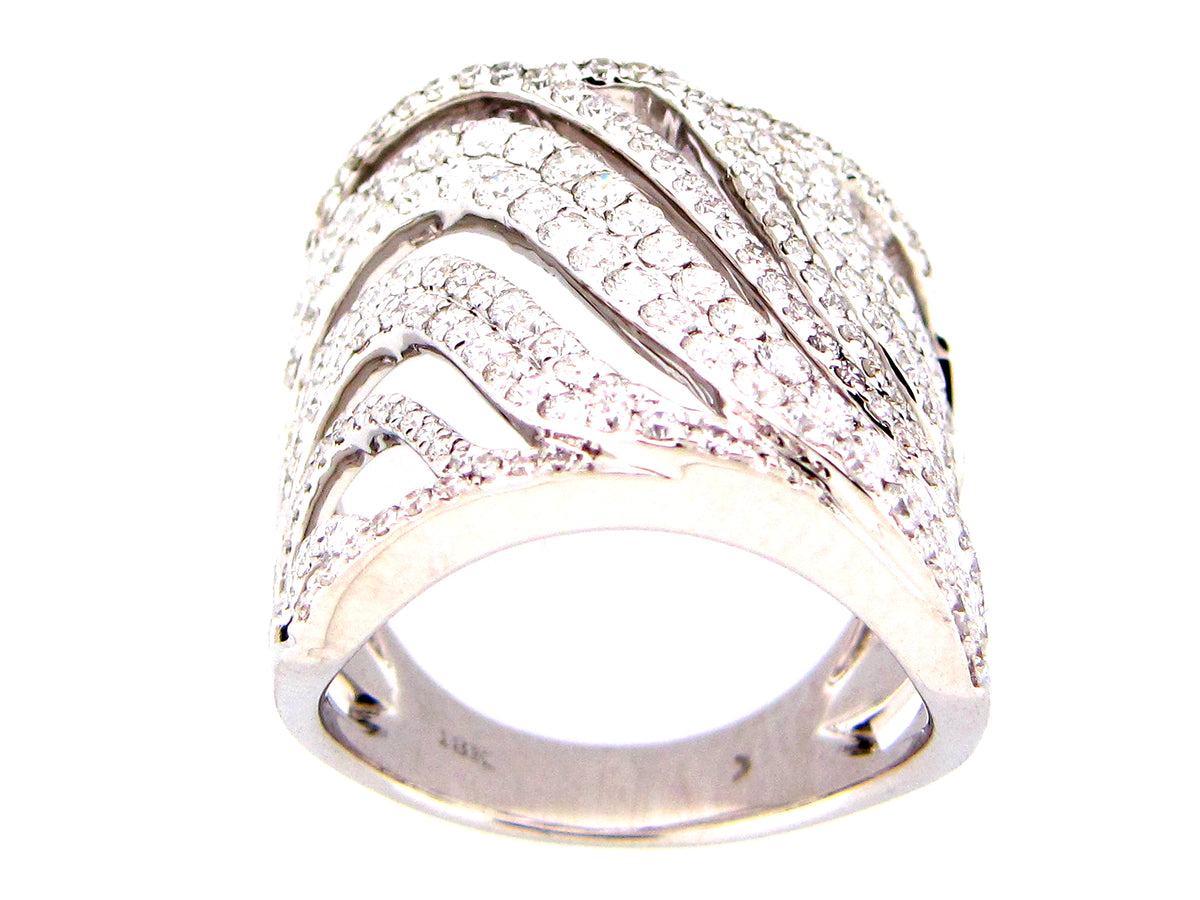 DIAMOND RING, 18KW (N)