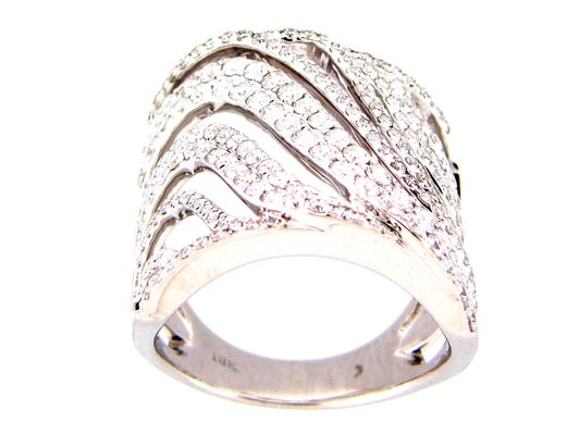 DIAMOND RING, 18KW (N)