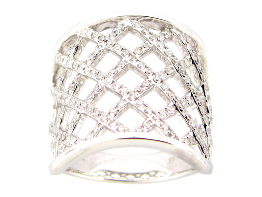 DIAMOND RING, 14KW (N)