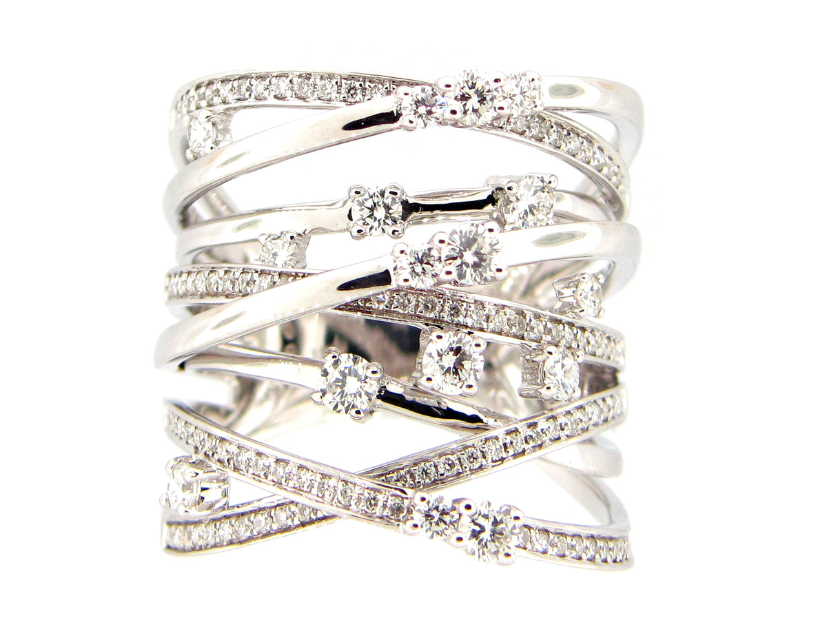 DIAMOND RING, 18KW (N)